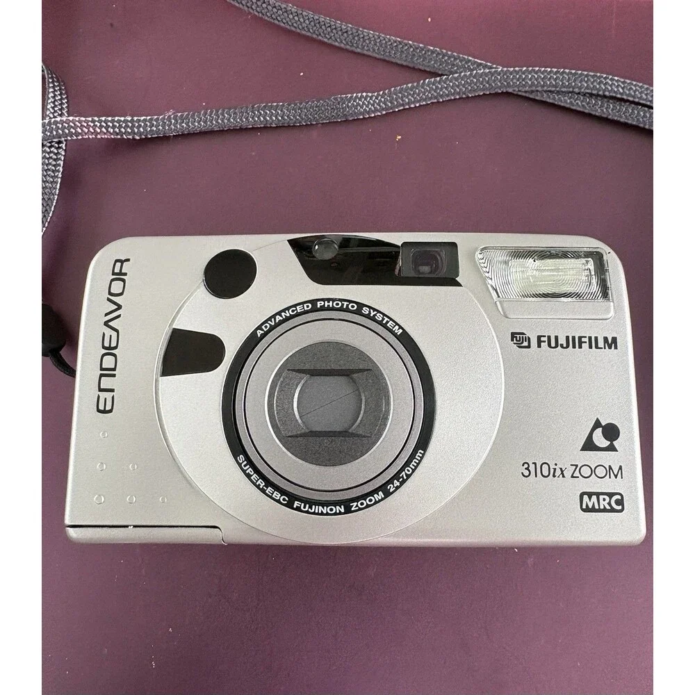 Fuji Fujifilm Endeavor 310ix Zoom MRC 35mm Film Camera w/strap - TESTED!